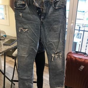 Levi 501 skinny jeans